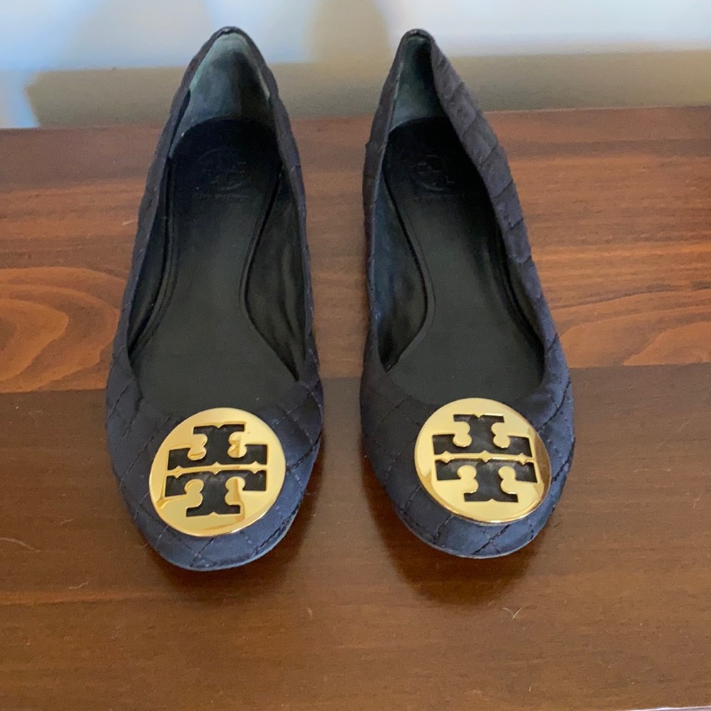 Quilted Tory Burch Flats